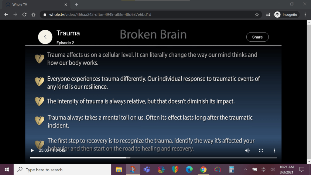 Trauma Episode 2 Slide 1